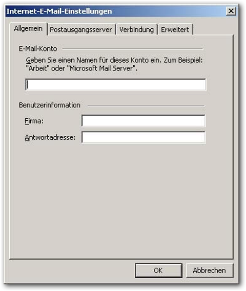 Anleitung Outlook 2002+2003 - Schritt 7