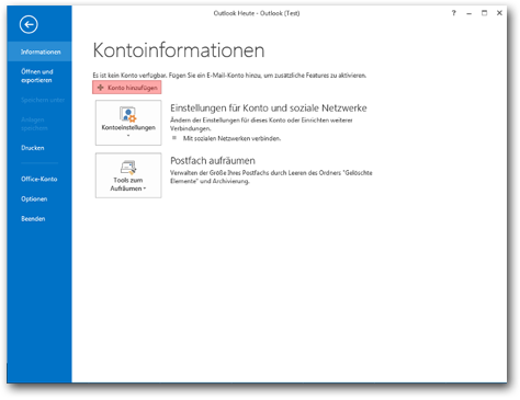 Outlook 2013 - Bild 2